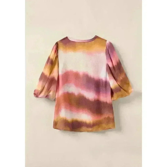 Matilda Jane Good Hart Sunset Point Abstract Blouse | Women’s Size S - Picture 3 of 11
